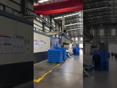 Plataforma material del estante de la plataforma del almacenamiento del PVC de Tray Pallet del HDPE