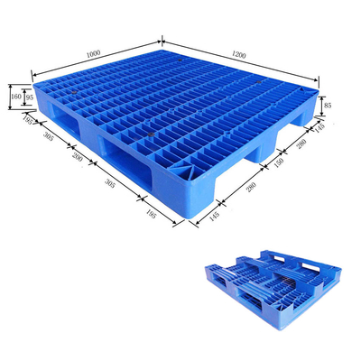 Plataforma plástica resistente grande 1200 x plataformas plásticas 1000 del HDPE