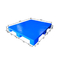 plataforma superior sólida azul de envío plástica de Rackable de las plataformas de 1200*1000*150m m
