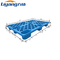 Plataforma plástica industrial 1200 x 800 del HDPE de la plataforma plástica azul del euro