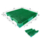 La plataforma plástica resistente verde Warehouse de 4 maneras utiliza encajable