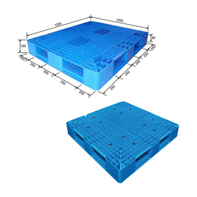 tamaño estándar euro de 1200 x 1200 del milímetro plataformas plásticas del HDPE resistente en China
